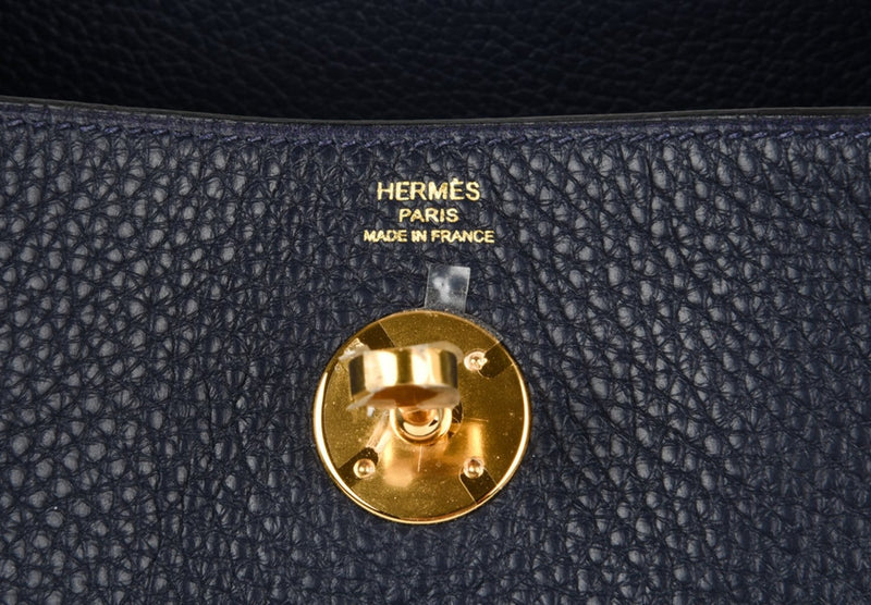 hermes lindy blue nuit