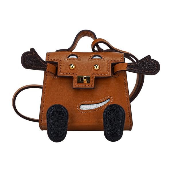 Leather Bag Charm for Purse Handmade Horse Key Chaincartoon 