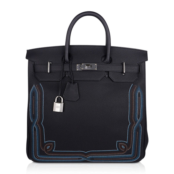 Hermes Hac a Dos PM Backpack Men's Bag Vert de Gris Togo Palladium