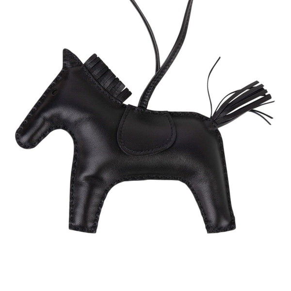 Hermes Craie Sesame Cornaline Grigri Rodeo Horse Bag Charm PM - MAISON de  LUXE