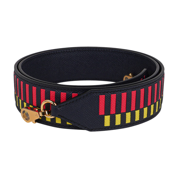 Hermes Multicolor Sangle Clave 25mm Bag Strap – The Closet