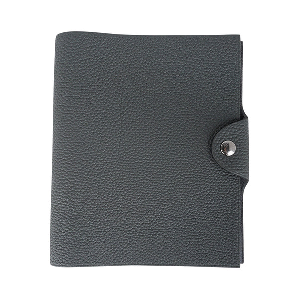 Hermes [41] Bleu Zellige Togo Calfskin ULYSSE MM NoteBook Cover