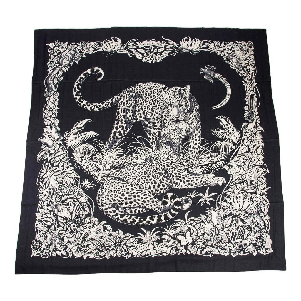 hermes jungle love scarf