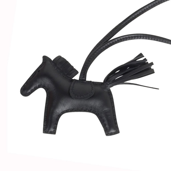 Hermes Bag Charm Limited Edition So Black Rodeo Horse MM