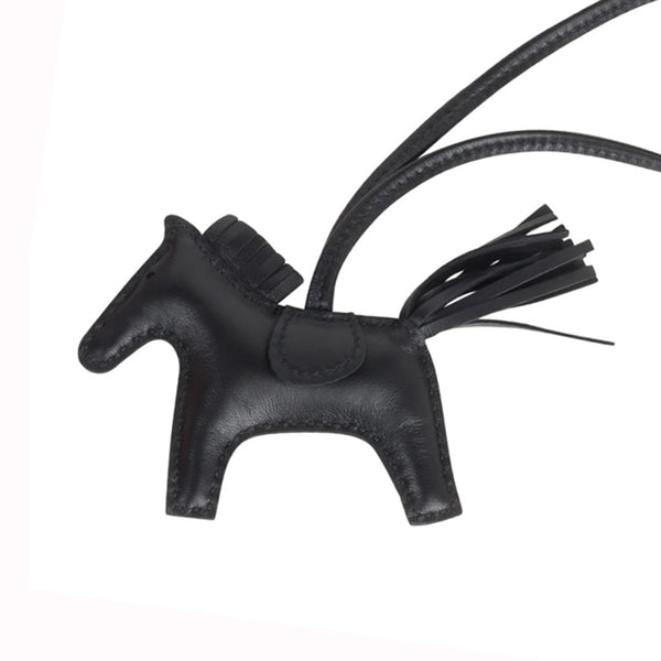 Hermes Rodeo MM Bag Charm So Black Horse Limited Edition – Mightychic