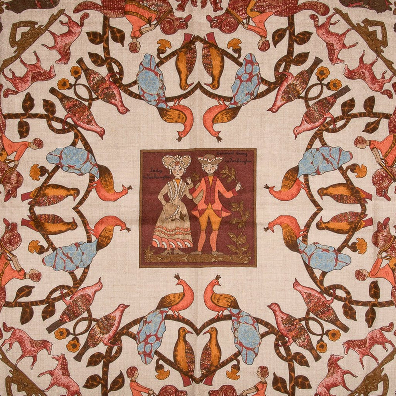 Hermes Scarf Early American Cashmere 