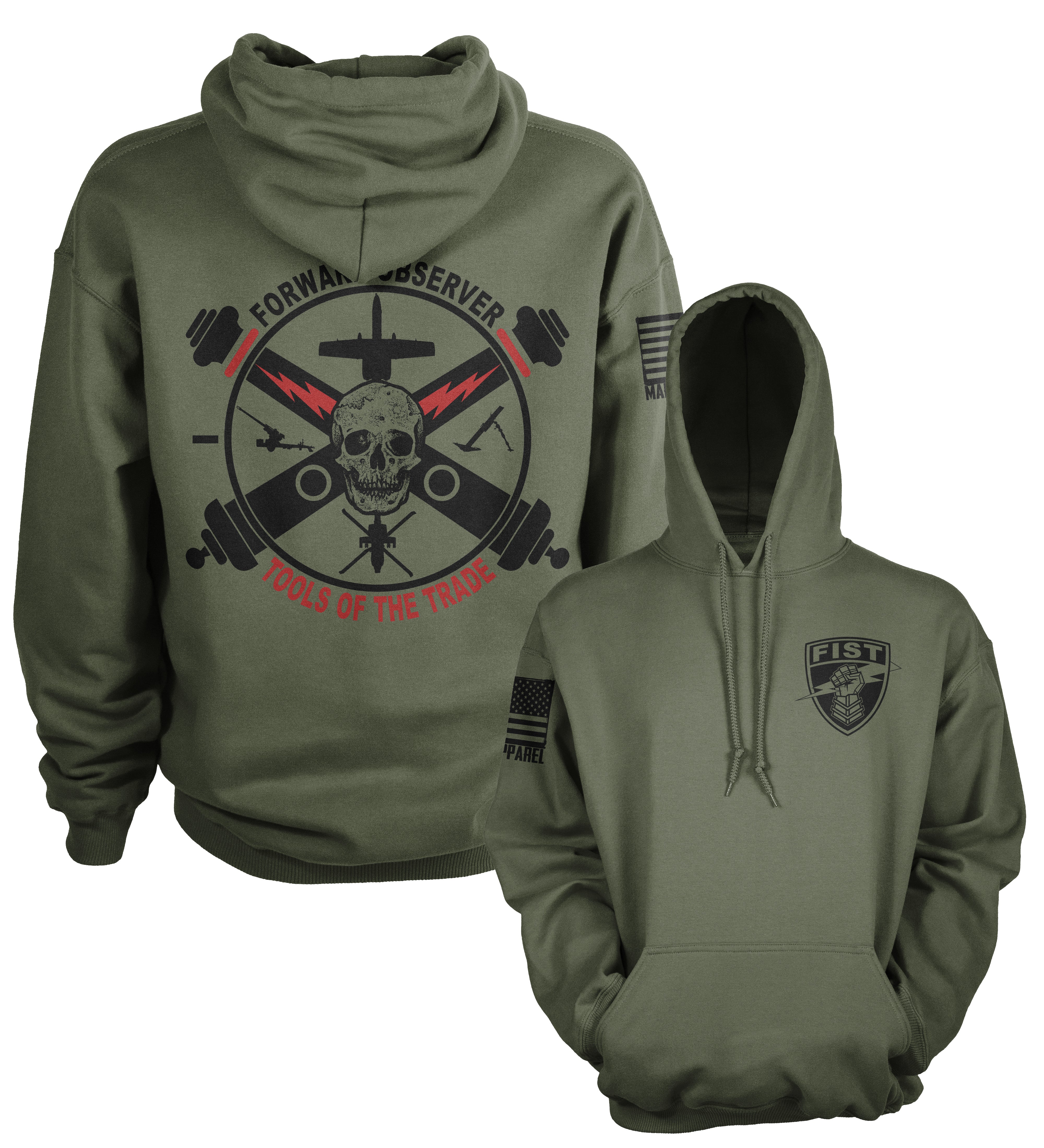 Tools of the Trade Forward Observer Hoodie – Mark 19 Apparel