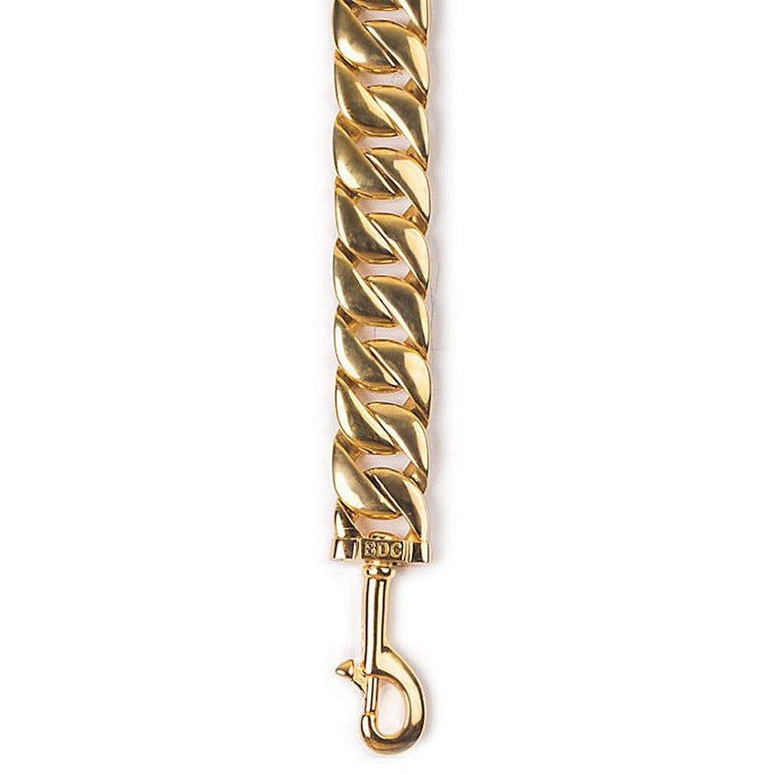 gold chain leash