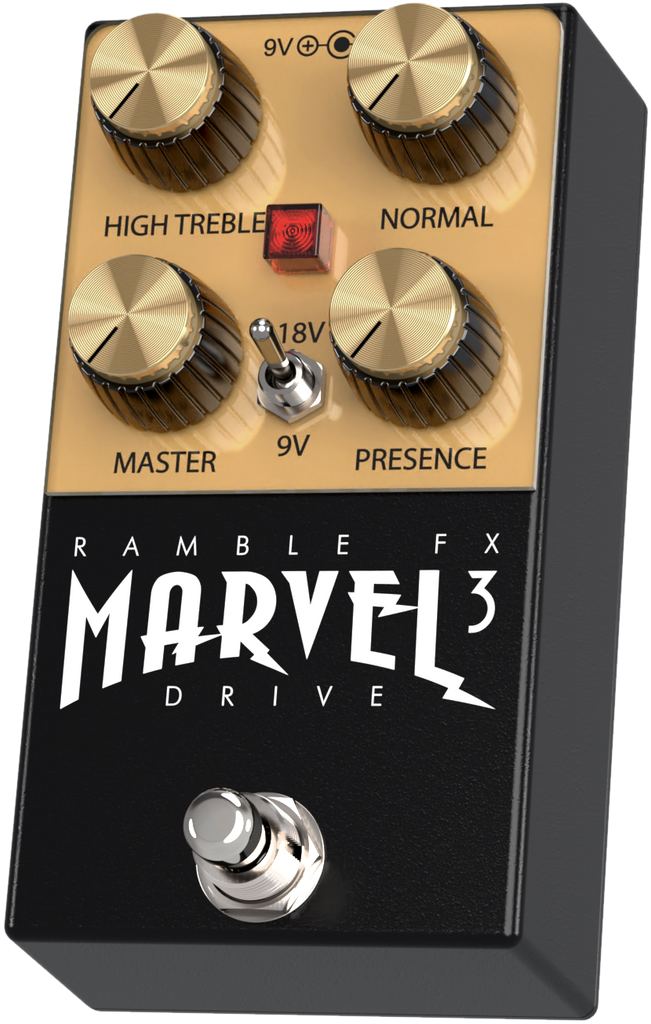 自作] Ramble FX Marvel Drive クローン ハンドメイド - 楽器、器材