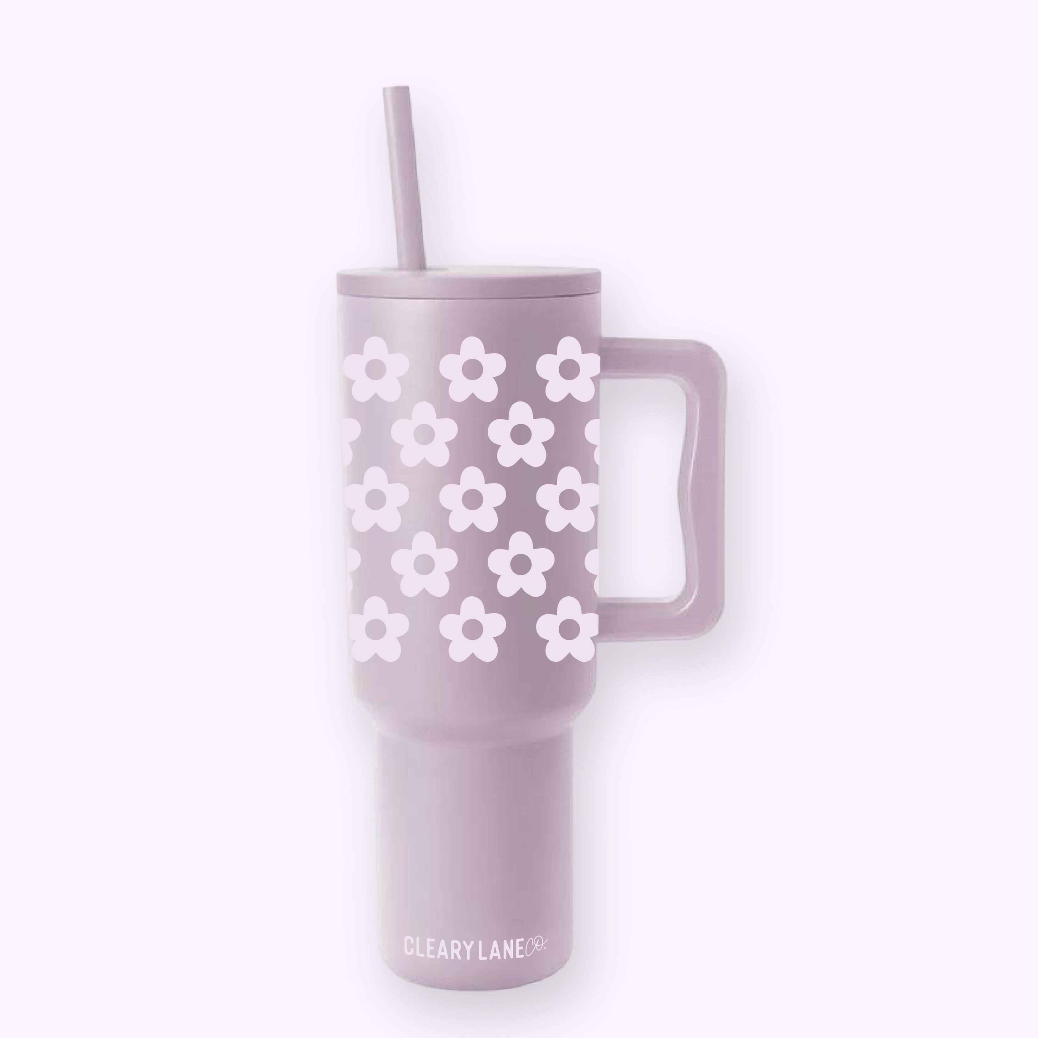 40oz STAINLESS STEEL TUMBLER SMILEY – JOSSLYN