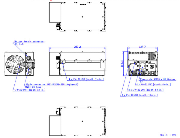 NJT5324 Outline Drawing