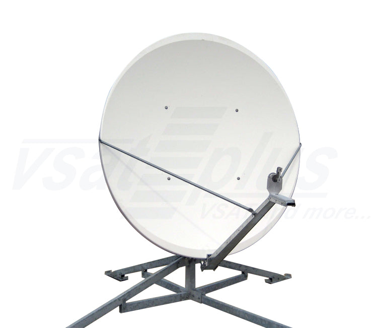General Dynamics Satcom Technologies 1184 W 0800 3486 1 8m Ku Band Tx Rx Antenna System Buc Lnb Modem Router Vsat