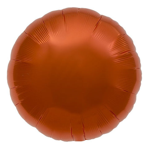 Orange Round Balloon For Halloween Party