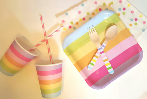 Rainbow Birthday Party Kit