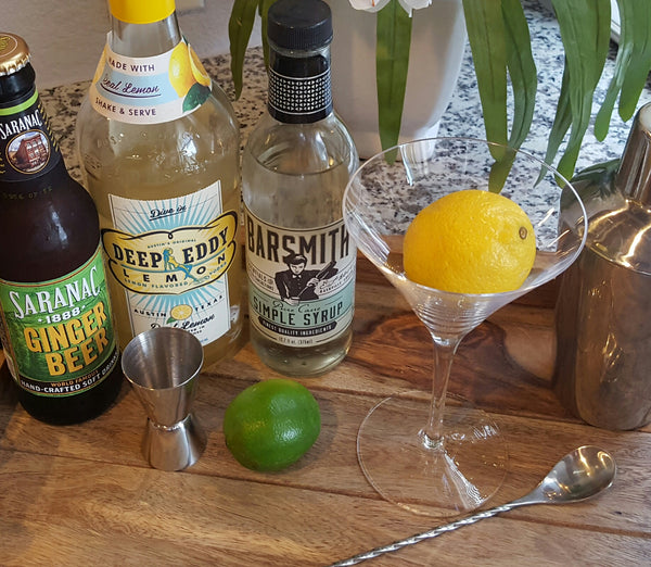 Lemon Ginger Martini