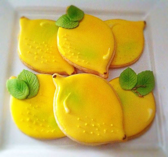 Lemon Shaped Cookies