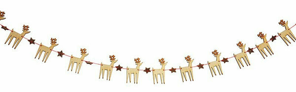 Christmas Reindeer Garland