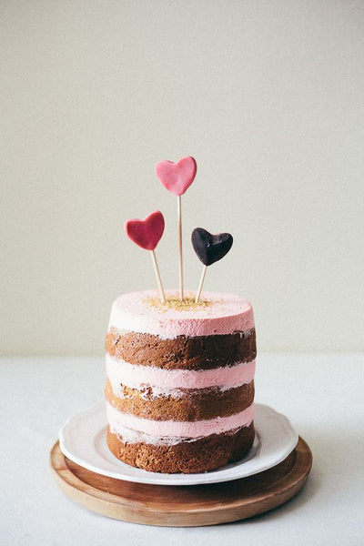 Heart Cake for Valentine's Day