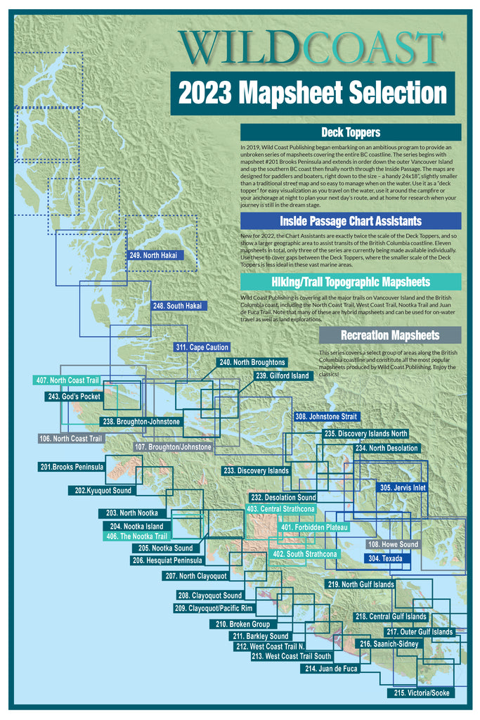 Mapsheet index 2023