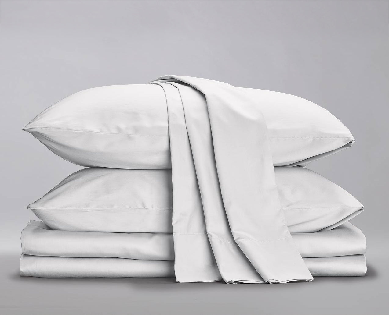 Organic Sateen Cotton Classic Sheet Set - SOL Organics product image