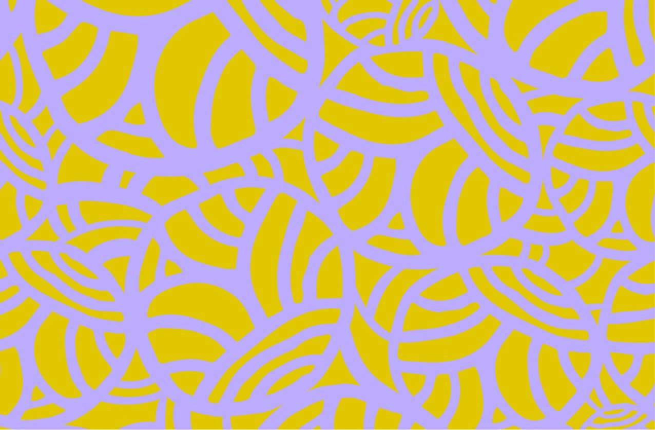 Podložak za tanjure Yellow abstract ( set od 4 kom. ) - P041, life-decor