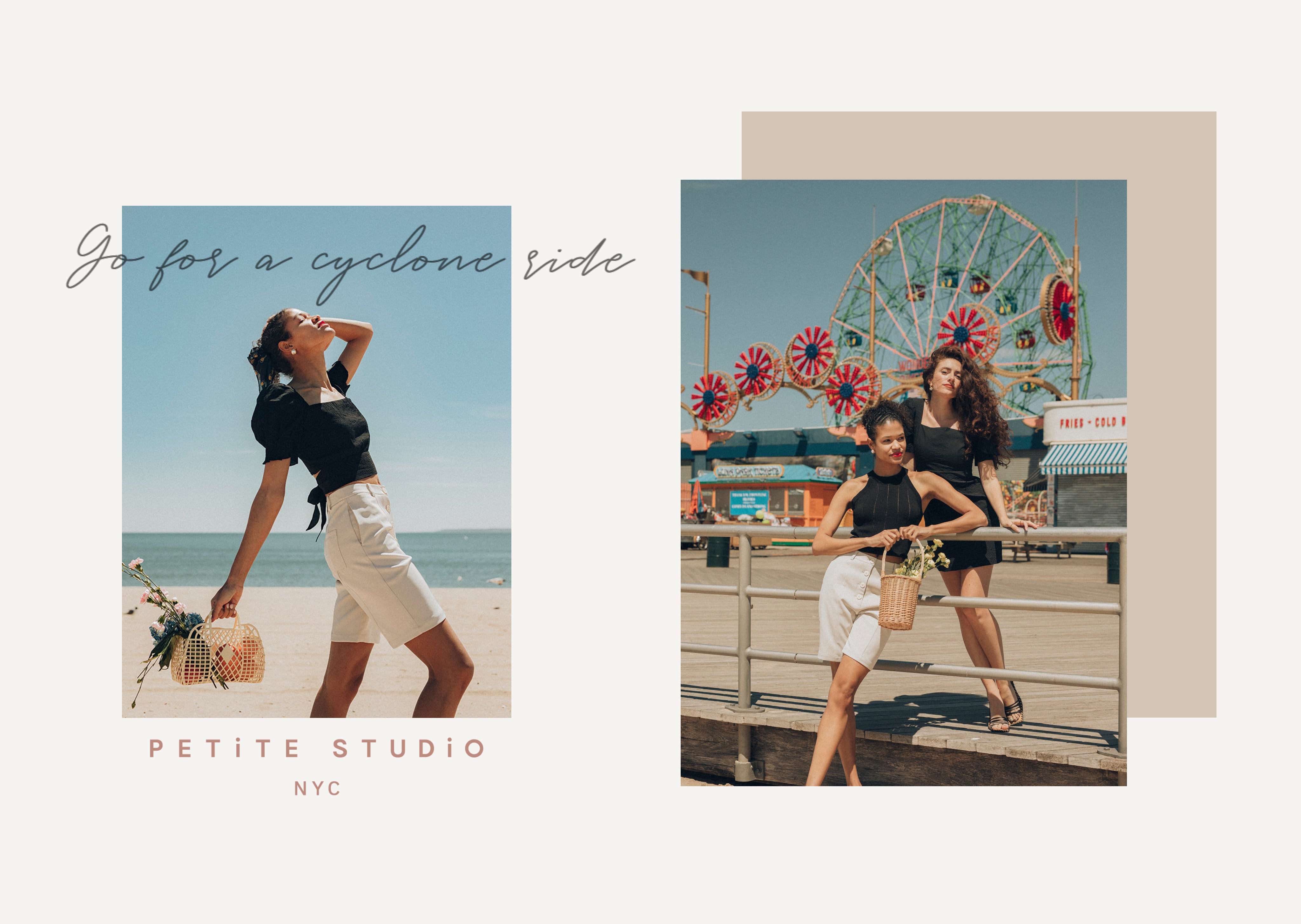 Petite Studio Summer 21 Collection Coney Island