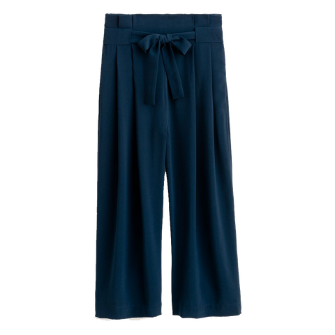 Fuschia Pants - Navy