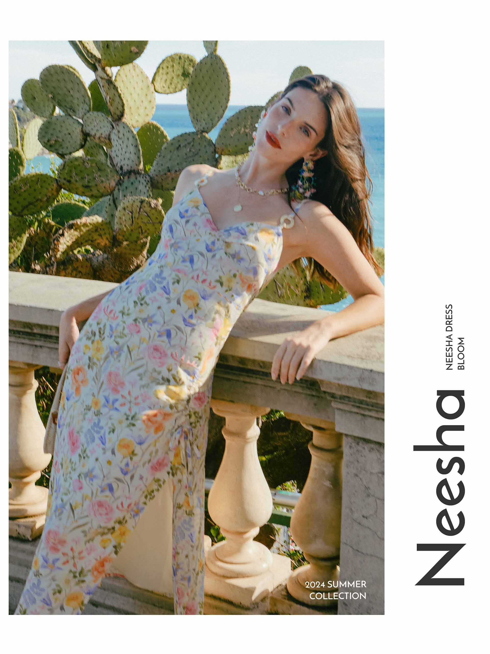 2024 Summer Collection - Petite Studio NYC - Neesha Dress in Bloom