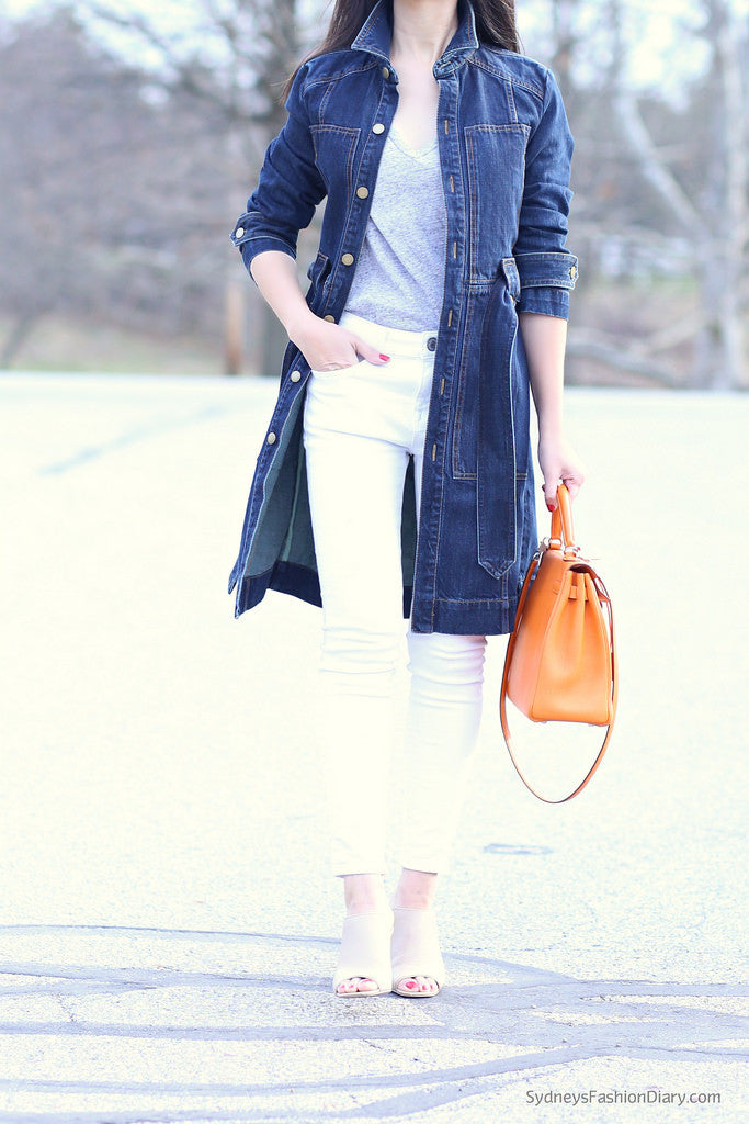 sydneysfashiondiary - denim trench white jeans3