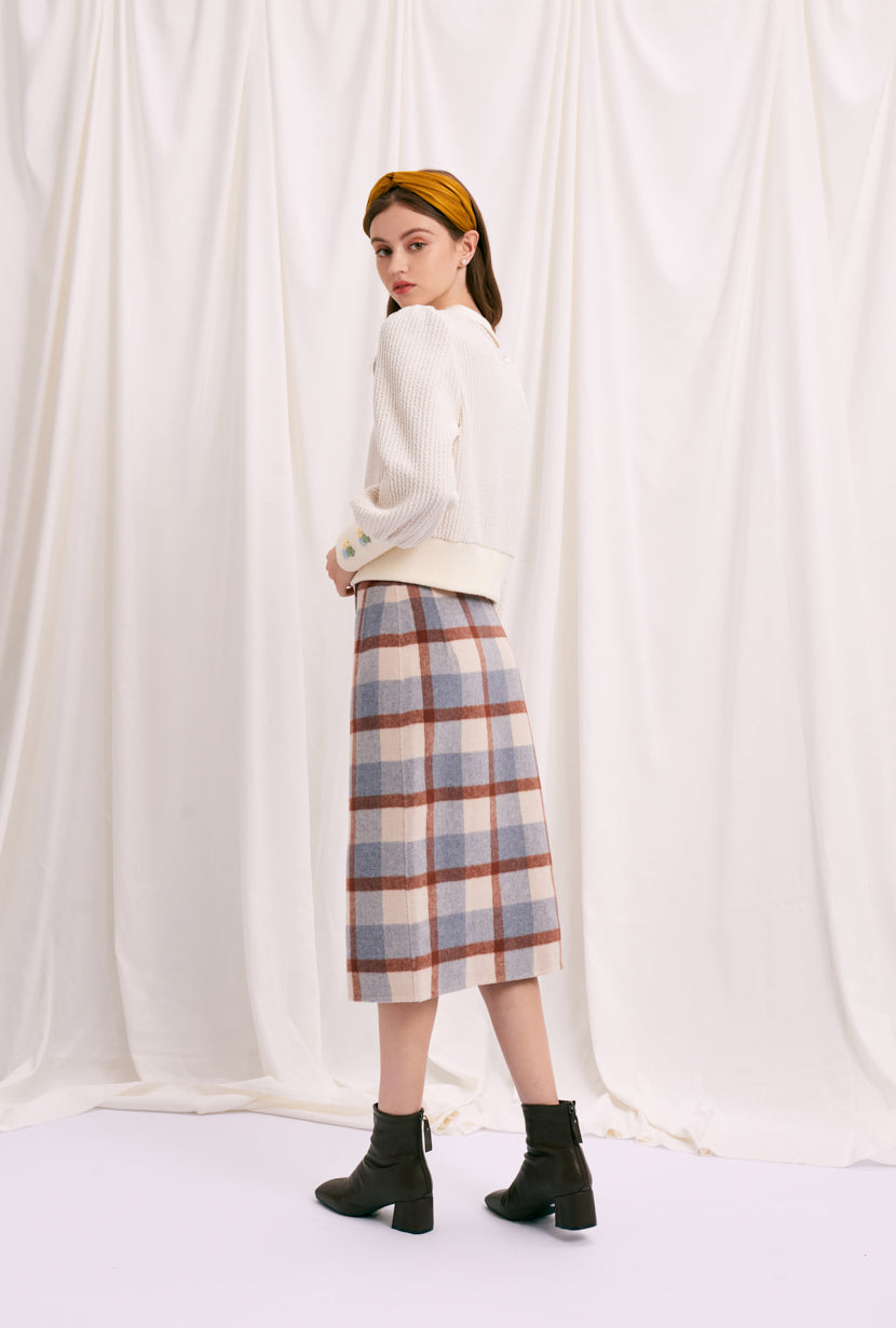 tartan skirt petite