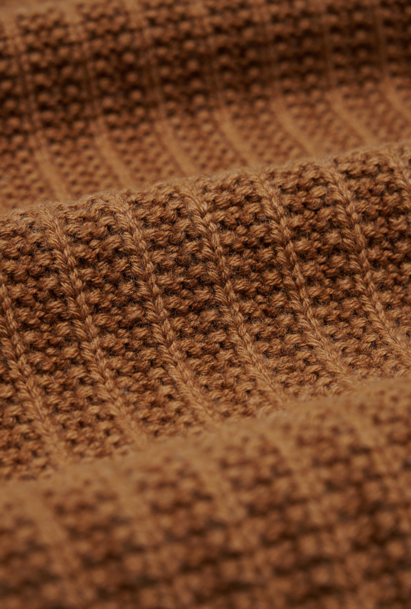 Aspen Wool Sweater - Camel