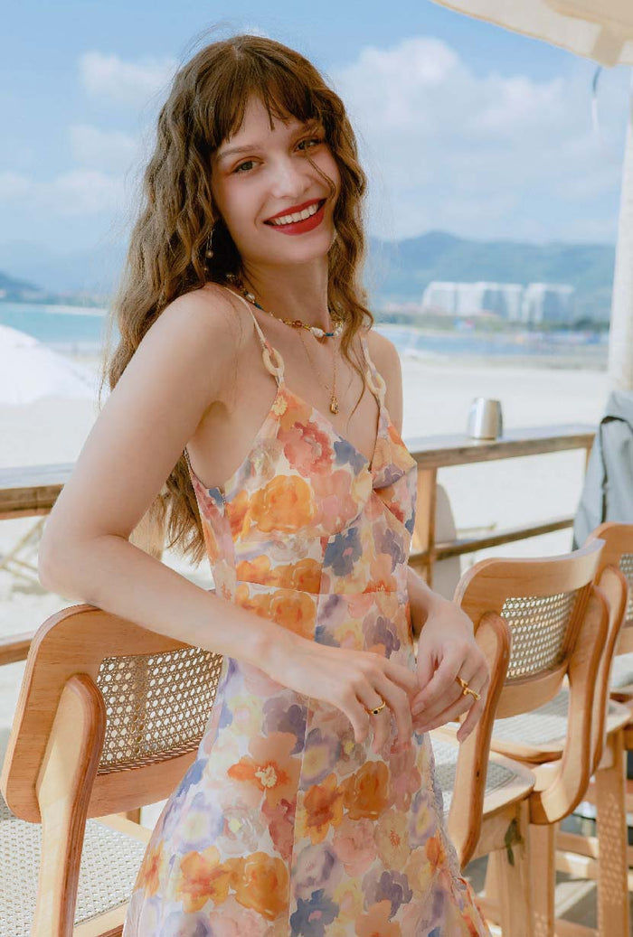 Petite Studio's Capri Dress in Blooming Petals - Women's Fashion