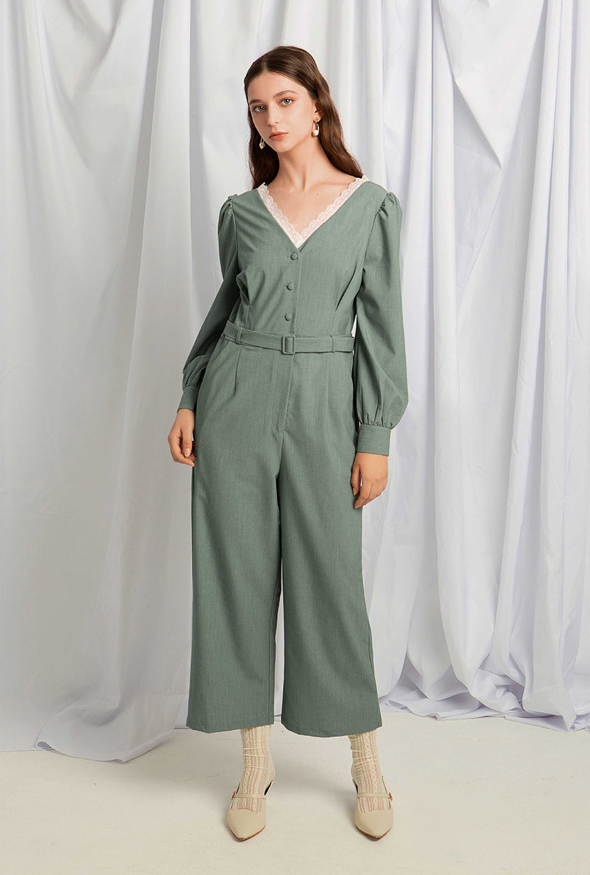 long sleeve jumpsuit petite