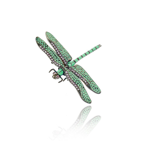 MCL Design dragonfly pin brooch