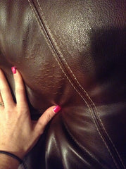Bonded leather sofa cracking