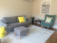 Customer - Jen's Living Room with Malmo sofa