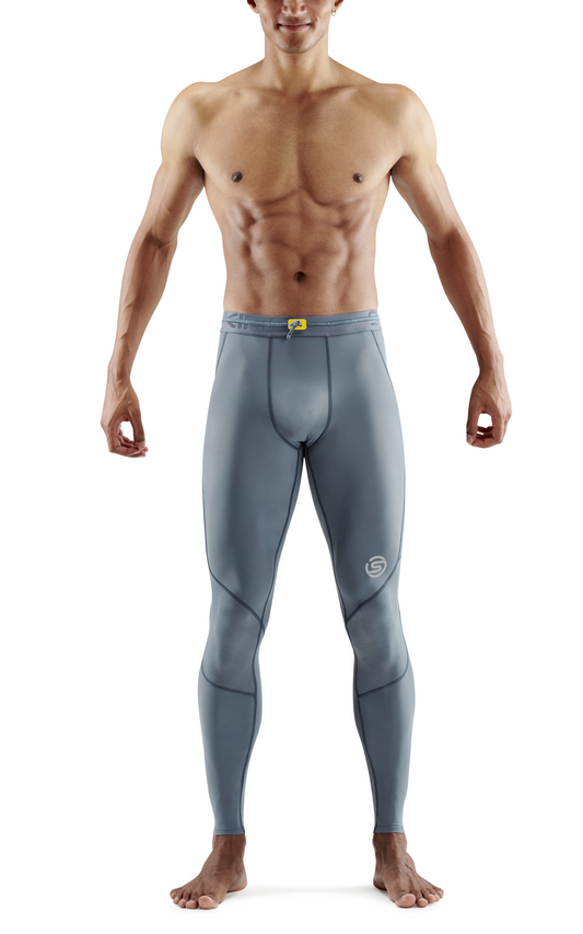 SKINS Men's Compression Long Tights 3-Series - Charcoal – Key