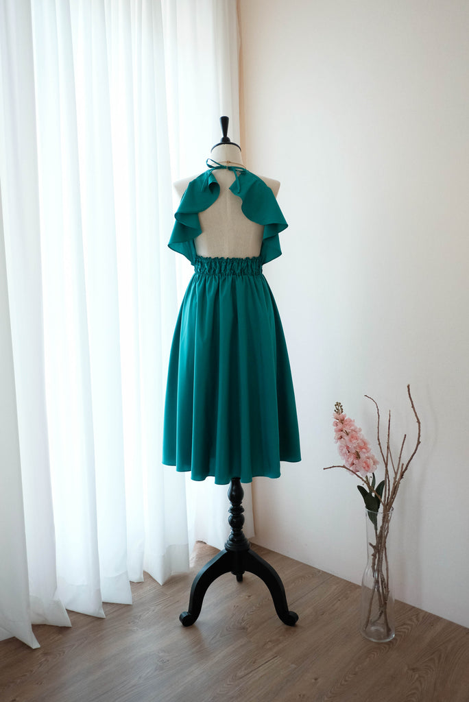 VANESSA Jade Green dress | Keeratika B