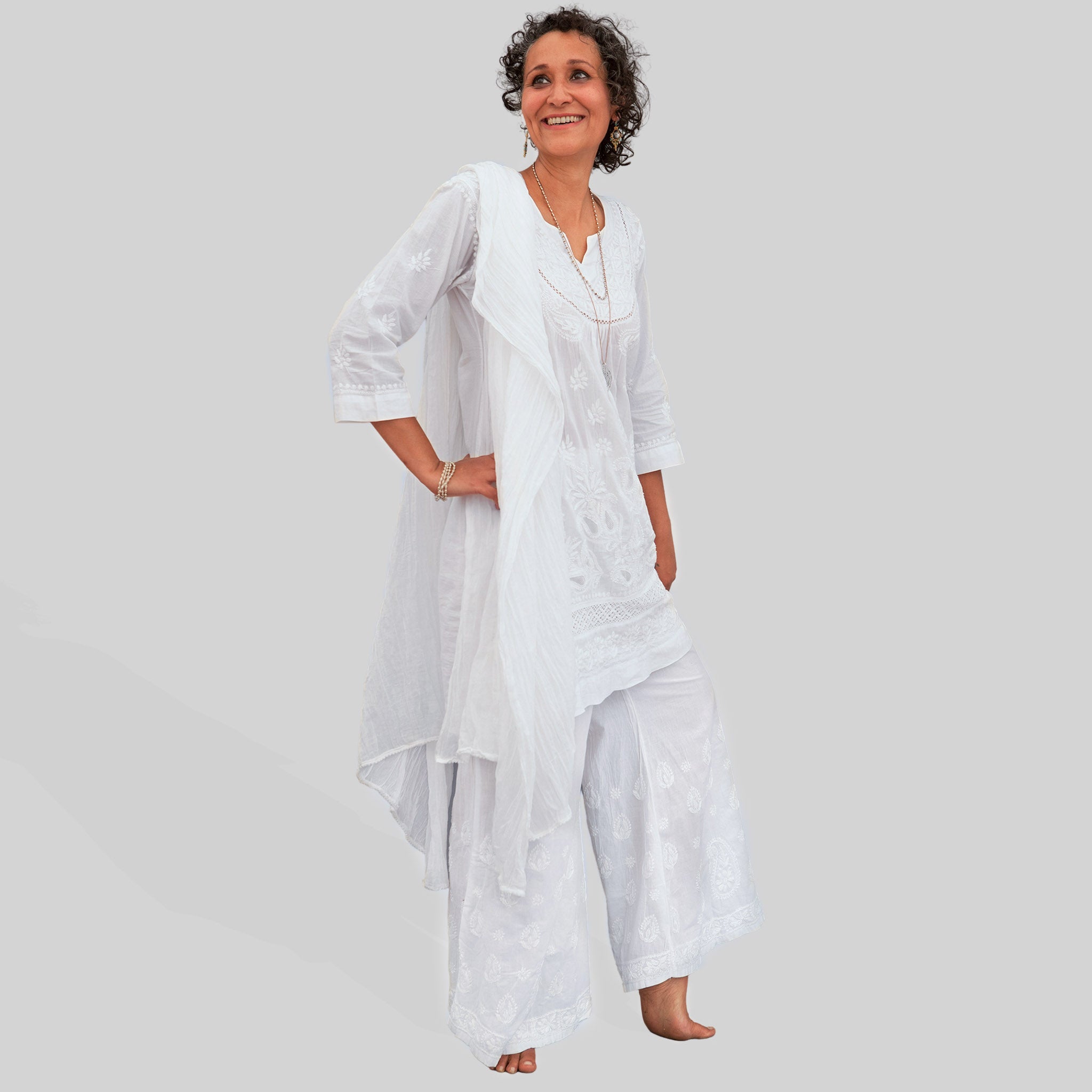 Lucknow Peace Tunic - The Amma Shop