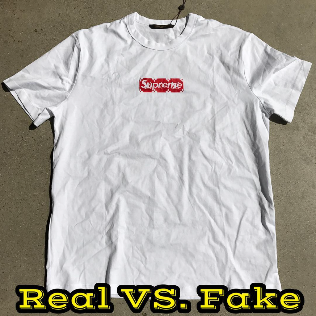 supreme original fake tee