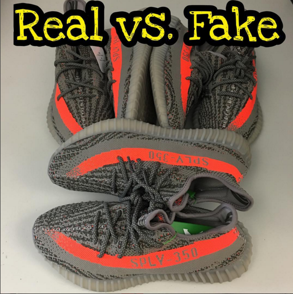 Real Vs. Fake - Adidas Yeezy Boost 350 V2 (Beluga) by @Fake_Education – Kaviar Kicks