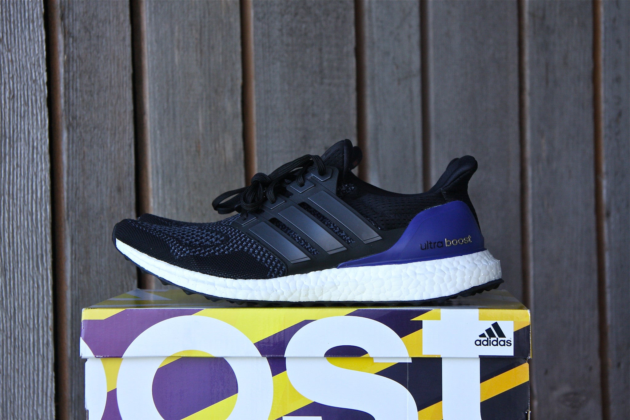 adidas ultra boost og black purple