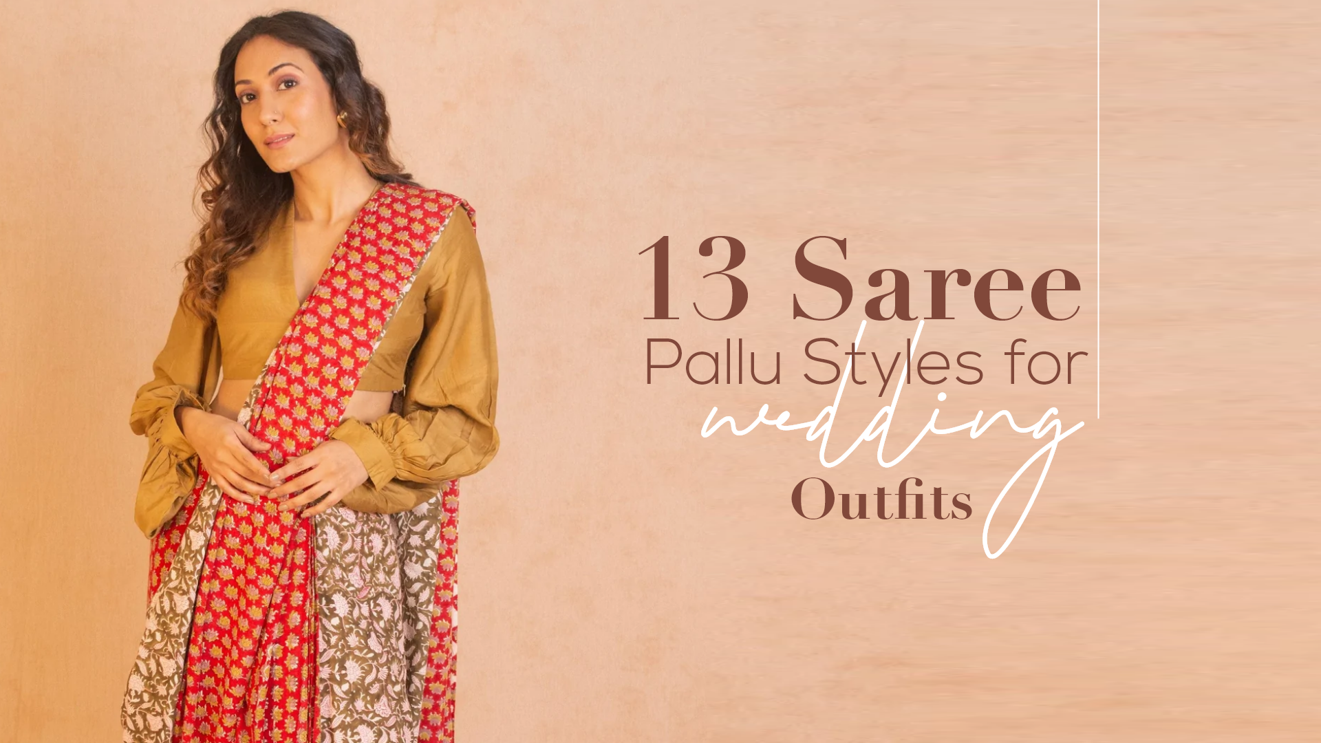 No Confusion 5 Saree Pleats to Learn for Your Next Party – IndyVogue