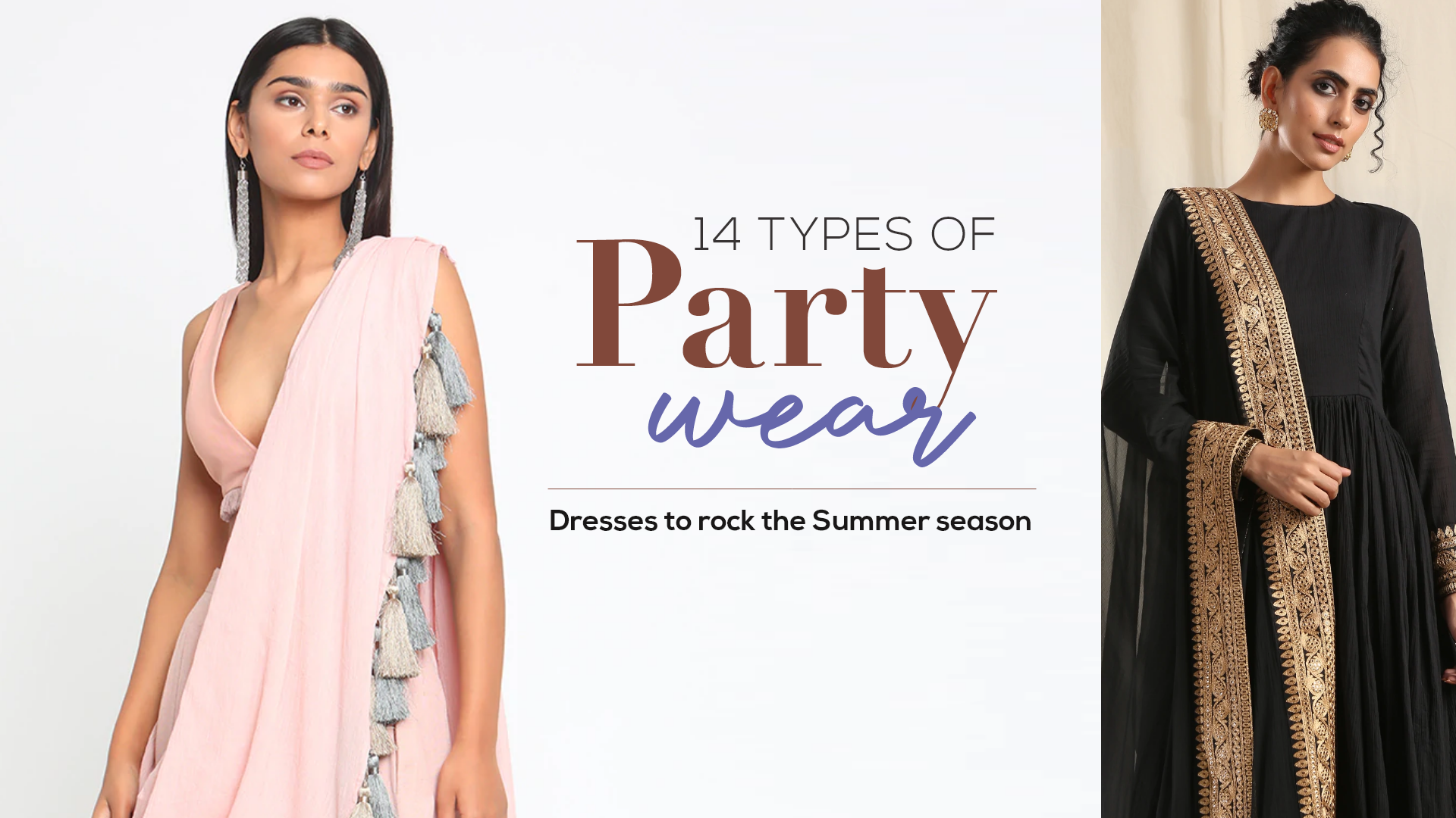 Trendy Partywear Dresses for Women to Wear to a Wedding | GetSetHappy