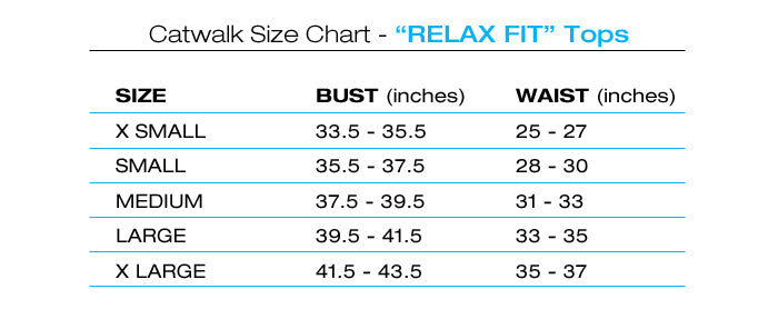 Bust Size Chart Us