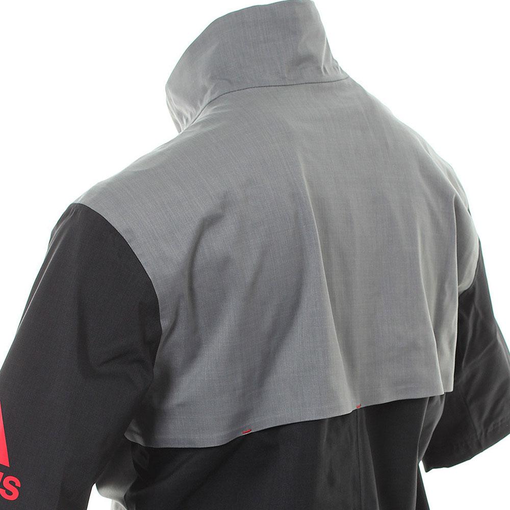 short hooded rain jacket