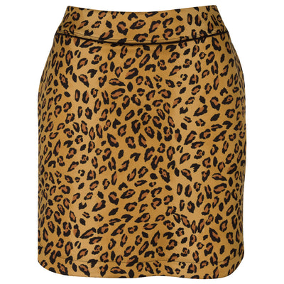 leopard golf skirt