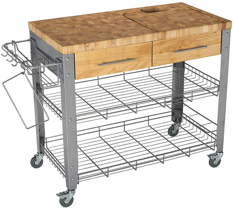 Kitchen Cart with cutting board