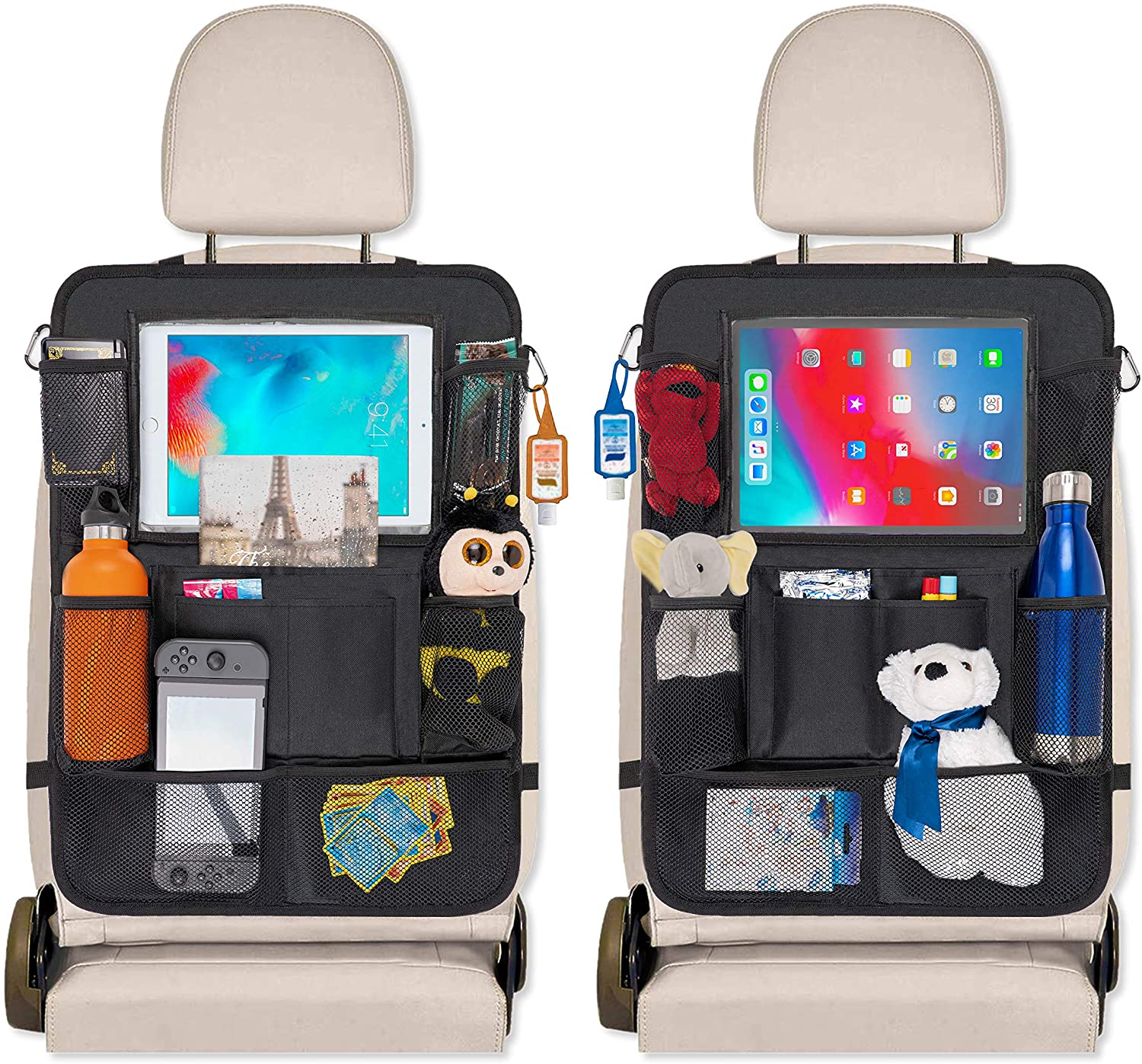 Car or Truck Vehicle Seat Back Multi-Pocket Organizer Accessory – All About  Tidy