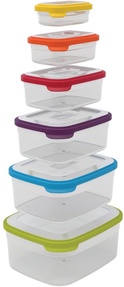 Joseph Joseph Nested Food Storage Containers with Airtight Lids – All About  Tidy